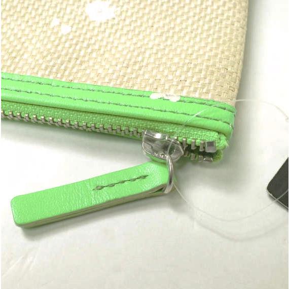 HEAD PORTER ヘッドポーター GRANADA CLUTCH BAG ペンキペイント クラッチバッグ ナチュラル/グリーン パナマ 麦わら カバン g18995 |  | 06