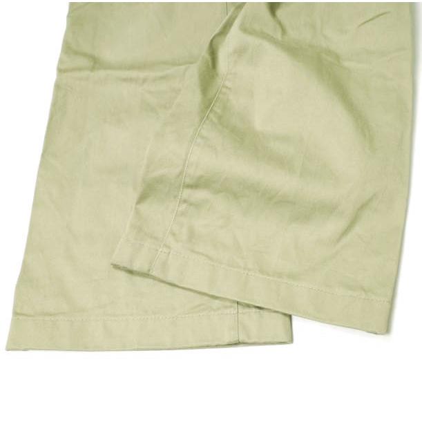 TANAKA x WISM タナカ ウィズム 23AW 別注 ST-168 COTTON FLARE TROUSERS BRAD(FLARE) コットンフレアトラウザーズ 33 カーキ チノパンツ |  | 07