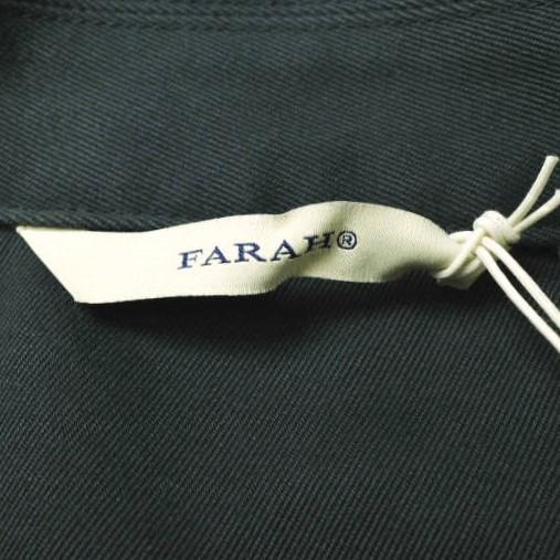 新品 FARAH ファーラー 24AW COVERALL SHIRT JACKET カバーオールシャツジャケット FR0403-M2001 M GREY コットンツイル アウター g19031 |  | 03