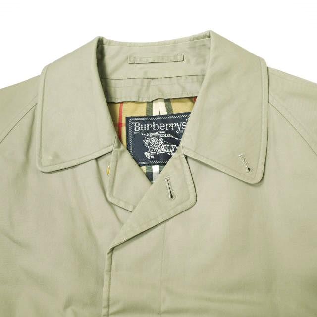 Burberrys バーバリーズ 90s ノバチェックライナー コットンギャバジン ステンカラーコート S程度 KHAKI ヴィンテージ オーバーコート |  | 03