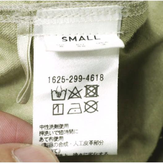 H BEAUTY＆YOUTH エイチ ビューティーアンドユース FAKE LEATHER SHIRT JACKET フェイクレザーシャツジャケット 1625-299-4618 S ベージュ |  | 07