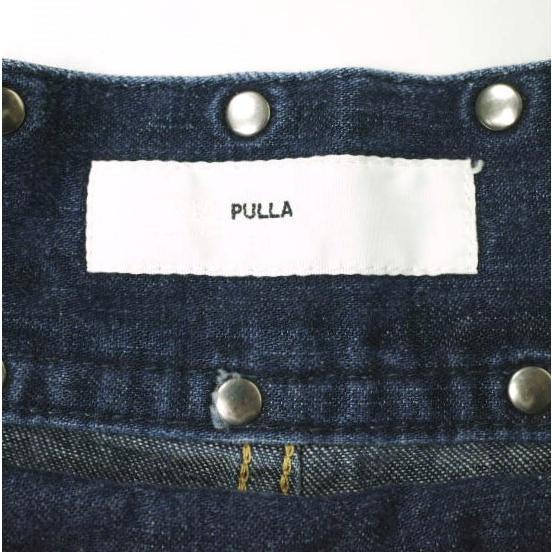 TOGA PULLA トーガ プルラ 17AW 日本製 STUDS HIGH WAISTED DENIM PANTS スタッズハイウエストデニムパンツ TP72-FF245 36 Indigo g19068 |  | 03