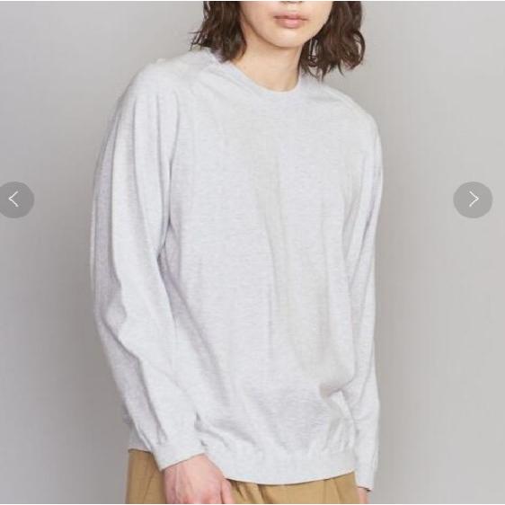 BEAUTY＆YOUTH UNITED ARROWS ビューティーアンドユース GIZAコットンリラックスニット 1213-105-3803 XL Light Gray クルーネック g19076 |  | 02