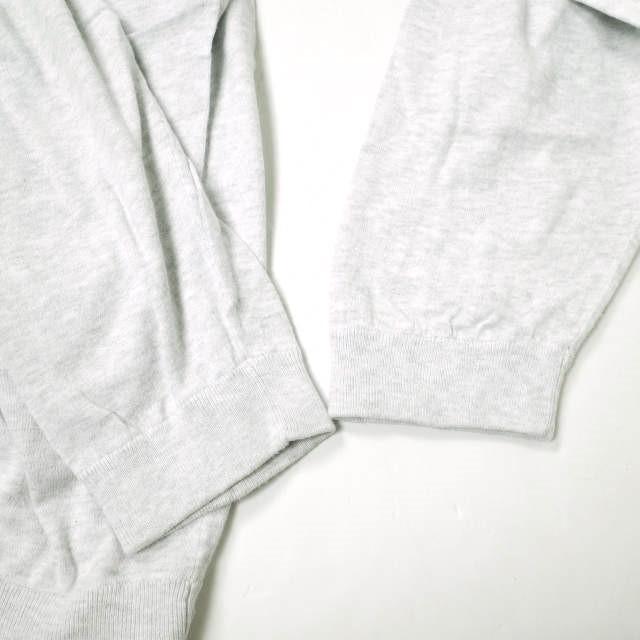 BEAUTY＆YOUTH UNITED ARROWS ビューティーアンドユース GIZAコットンリラックスニット 1213-105-3803 XL Light Gray クルーネック g19076 |  | 06