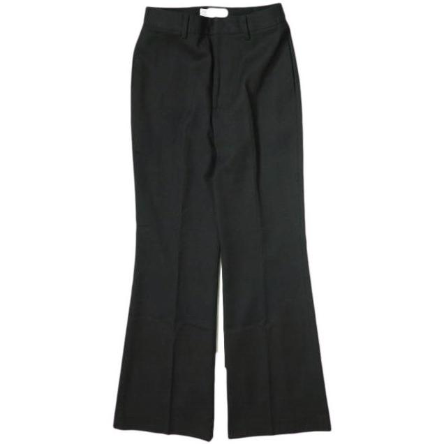 BEAUTY＆YOUTH UNITED ARROWS ビューティーアンドユース 日本製 ストレッチフレアパンツ 1614-287-4927 L ブラック スラックス g19079 | 