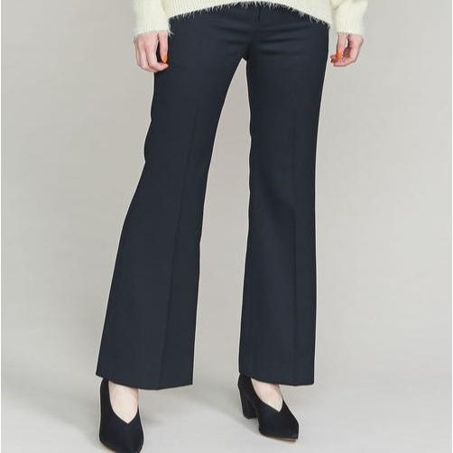 BEAUTY＆YOUTH UNITED ARROWS ビューティーアンドユース 日本製 ストレッチフレアパンツ 1614-287-4927 L ブラック スラックス g19079 |  | 02