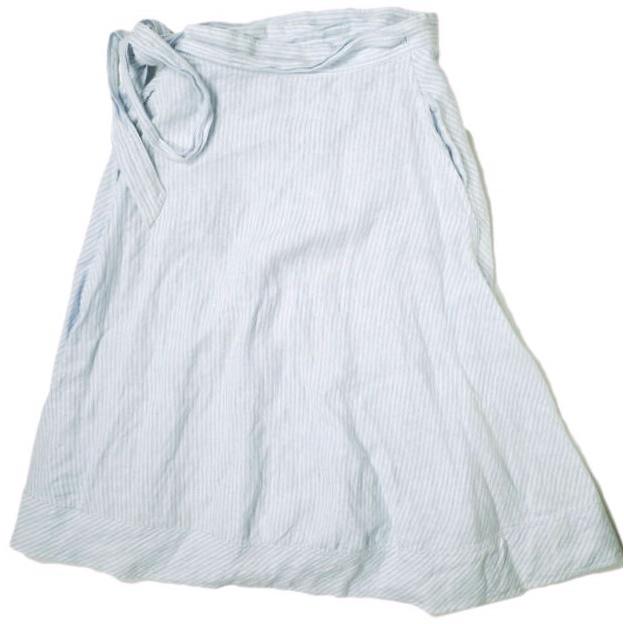 POLO RALPH LAUREN ポロ・ラルフローレン ストライプリネンラップスカート 211799317002 XS BLUE/WHITE ロング 巻き ボトムス g19102 |  | 01