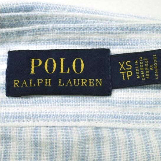 POLO RALPH LAUREN ポロ・ラルフローレン ストライプリネンラップスカート 211799317002 XS BLUE/WHITE ロング 巻き ボトムス g19102 |  | 02
