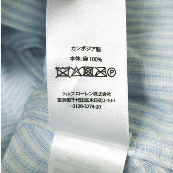 POLO RALPH LAUREN ポロ・ラルフローレン ストライプリネンラップスカート 211799317002 XS BLUE/WHITE ロング 巻き ボトムス g19102 |  | 05
