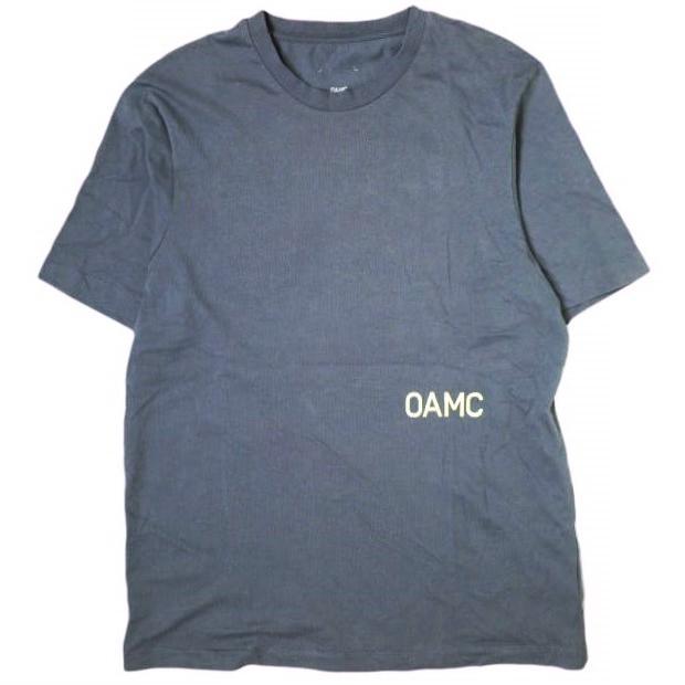 OAMC オーエーエムシー ポルトガル製 Graphic T-shirt グラフィックTシャツ 1217-343-1785 S ネイビー 半袖 トップス g19122 |  | 01