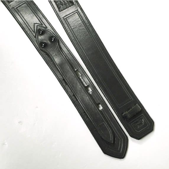 Rooster King ＆ Co. x N.HOOLYWOOD ルースターキング エヌハリウッド Buckleless Leather Belt バックルレスレザーベルト 38 ブラック |  | 03