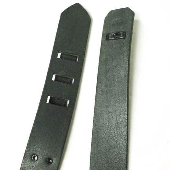 Rooster King ＆ Co. x N.HOOLYWOOD ルースターキング エヌハリウッド Buckleless Leather Belt バックルレスレザーベルト 38 ブラック |  | 05