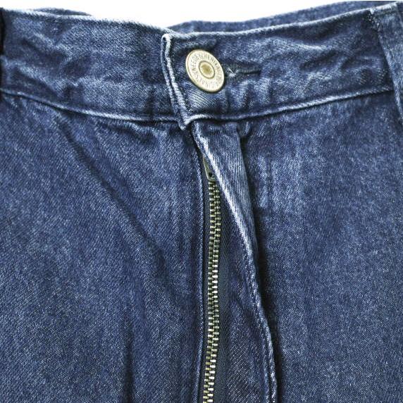 NEEDBY heritage x B:MING by BEAMS ニードバイヘリテージ ビーミング バイ ビームス ANDY ワイドストレートデニムパンツ 28 DARK USED |  | 05