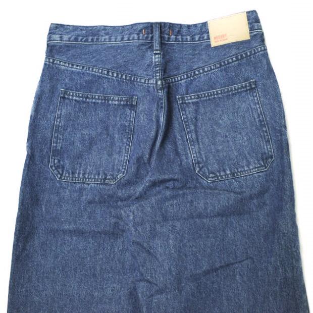 NEEDBY heritage x B:MING by BEAMS ニードバイヘリテージ ビーミング バイ ビームス ANDY ワイドストレートデニムパンツ 28 DARK USED |  | 06