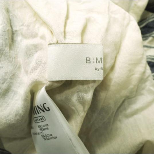 B:MING by BEAMS ビーミング バイ ビームス 24SS ストライプキャミワンピース 93-26-0921-213 M BLUE シアサッカー ドレス トップス g19152 |  | 06