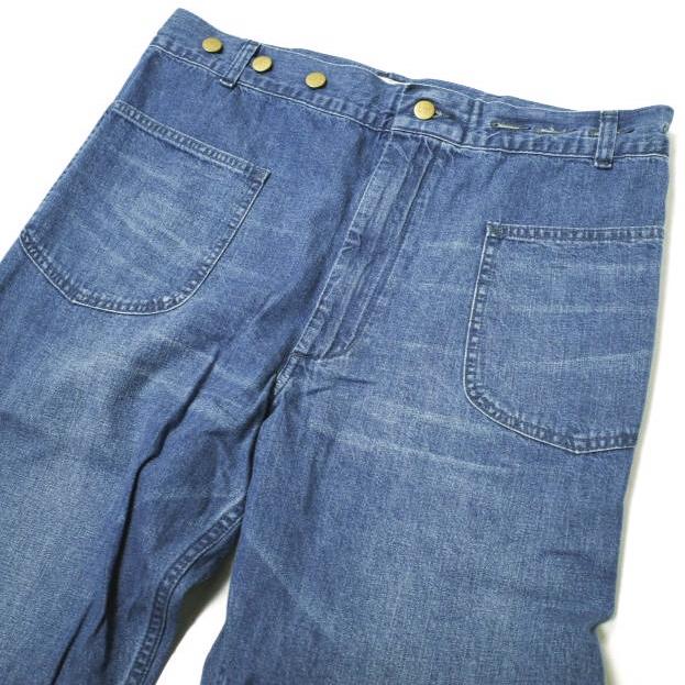 maturely x Lee マチュアリー リー 23SS 別注 Denim Sailor Pants US
