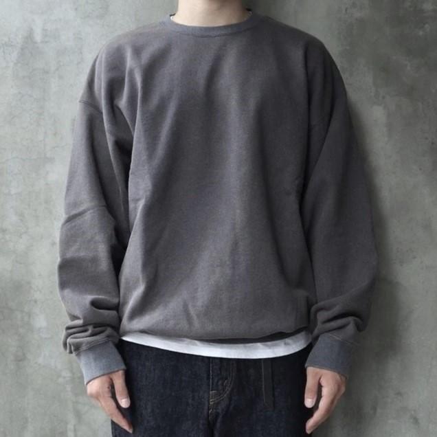 新品 ISSUETHINGS イシューシングス 24AW type72 (with stickers) ステッカー付き 色落ち加工スウェット 24b/72-c-32-nb-02 2 NAVY BLUE |  | 02