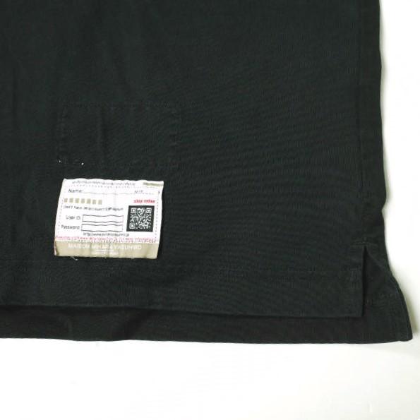 Maison MIHARA YASUHIRO ブラック Tシャツ サイズ48 Maison MIHARA YASUHIRO スカーフ Tシャツ サイズ48