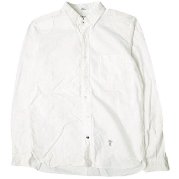 BEDWIN ＆ THE HEARTBREAKERS ベドウィン 日本製 L/S BD OX SHIRT BRIAN ロングスリーブボタンダウンオックスフォードシャツ 1 WHITE | 
