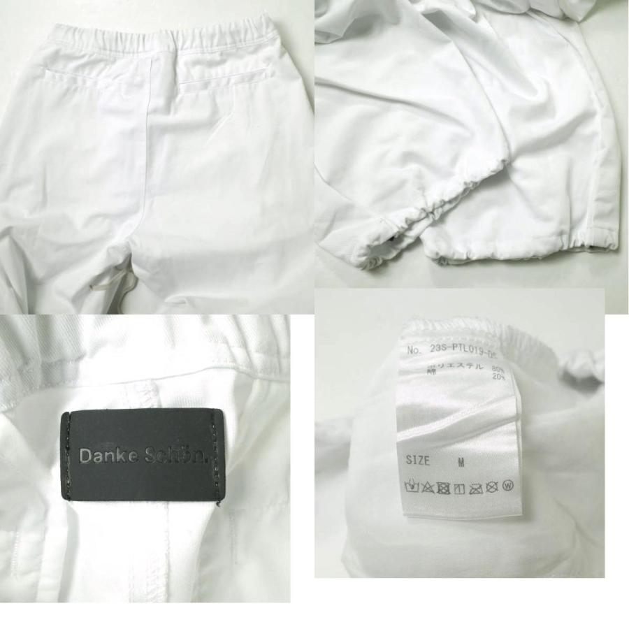 Danke Schon ダンケシェーン 23SS TC TWILL SNOW PANTS ツイルスノーパンツ 23S-PTL019-DS M ホワイト ワイド バギー イージー g19210 |  | 09