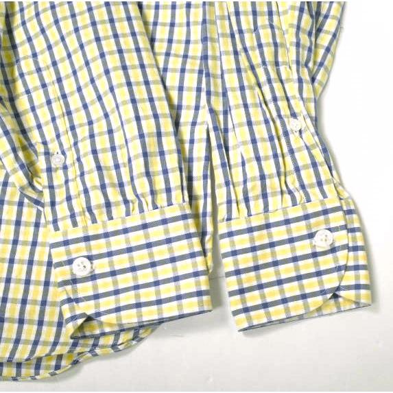 BORRIELLO x Brilla per il gusto ボリエッロ ブリッラ ペル イルグスト 別注 グラフチェックセミワイドカラーシャツ 151/2(39) YELLOW |  | 04
