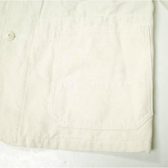 新品 Engineered Garments エンジニアードガーメンツ Work Jacket - Upcycled Denim ワークジャケット S NATURAL カバーオール g19258 |  | 06