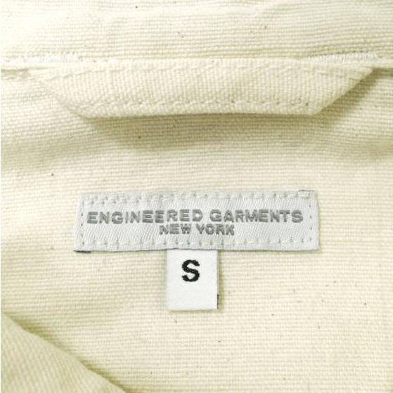 新品 Engineered Garments エンジニアードガーメンツ Work Jacket - Upcycled Denim ワークジャケット S NATURAL カバーオール g19258 |  | 08