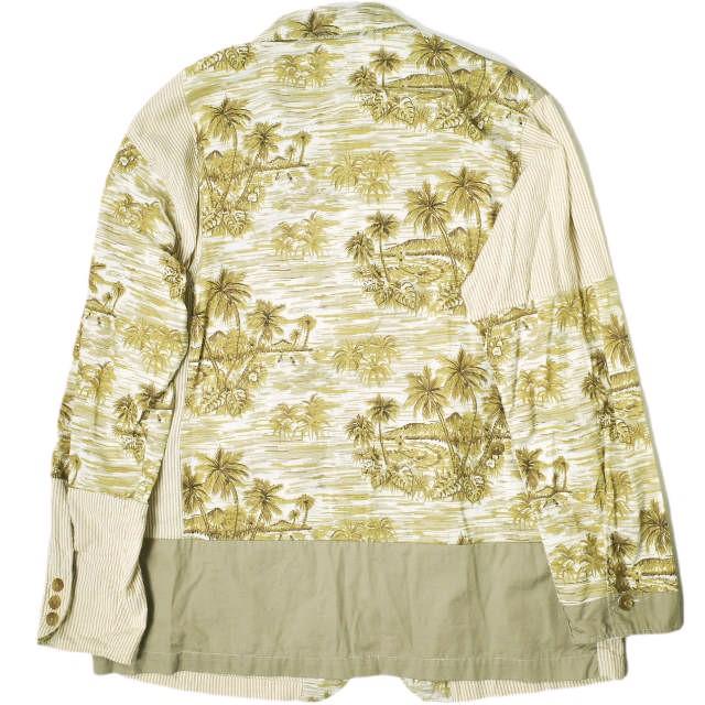 新品 Engineered Garments エンジニアードガーメンツ 19SS Loiter jacket - Hawaiian Print ロイタージャケット S KHAKI テーラード g19261 |  | 01