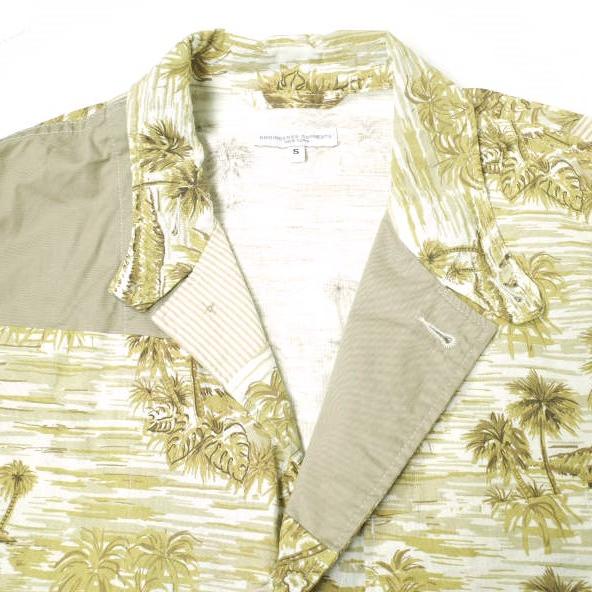 新品 Engineered Garments エンジニアードガーメンツ 19SS Loiter jacket - Hawaiian Print ロイタージャケット S KHAKI テーラード g19261 |  | 05