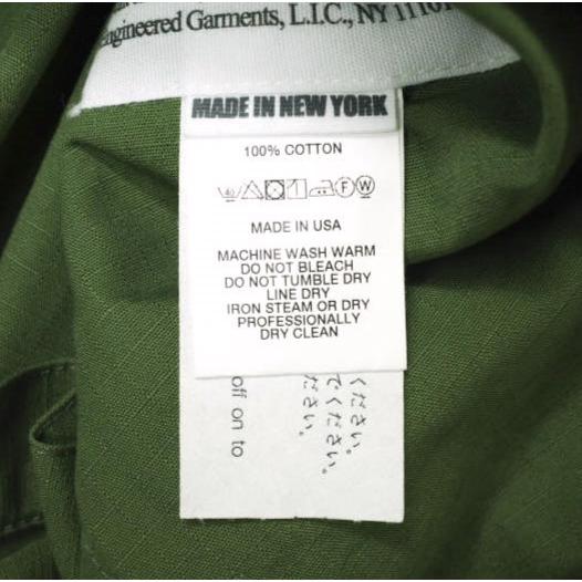 ジャケット・アウター ENGINEERED GARMENTS cottonripstop M Engineered Garments（エンジニアードガーメンツ）の「【予約商品