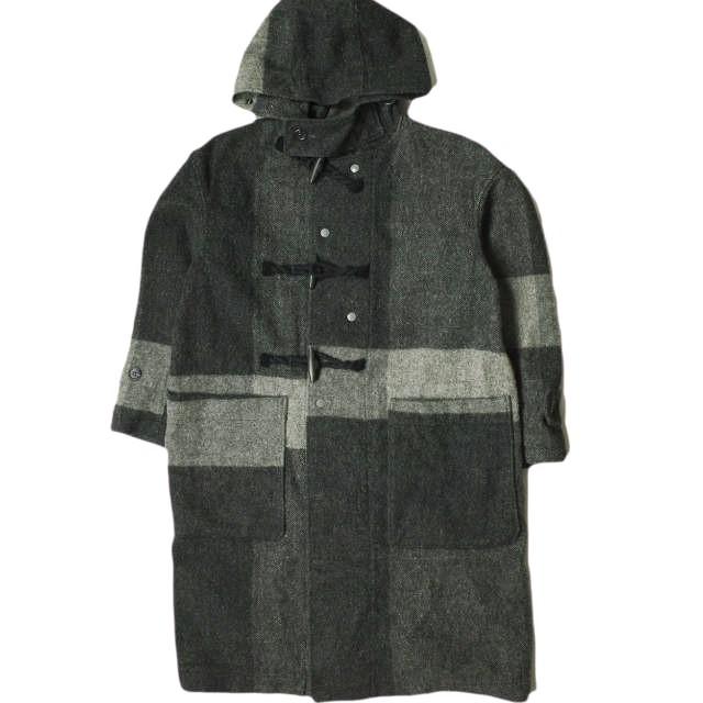 Engineered Garments エンジニアードガーメンツ 17AW Duffle Coat - Hv. Weight Big Plaid H.B ダッフルコート XS WOOLRICH チェック | 