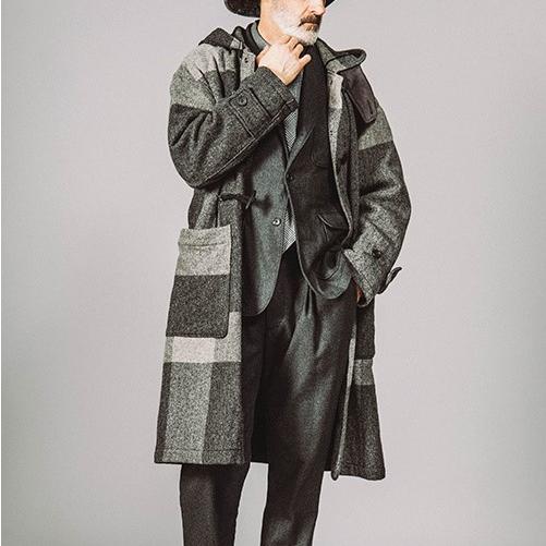 Engineered Garments エンジニアードガーメンツ 17AW Duffle Coat - Hv. Weight Big Plaid H.B ダッフルコート XS WOOLRICH チェック |  | 02