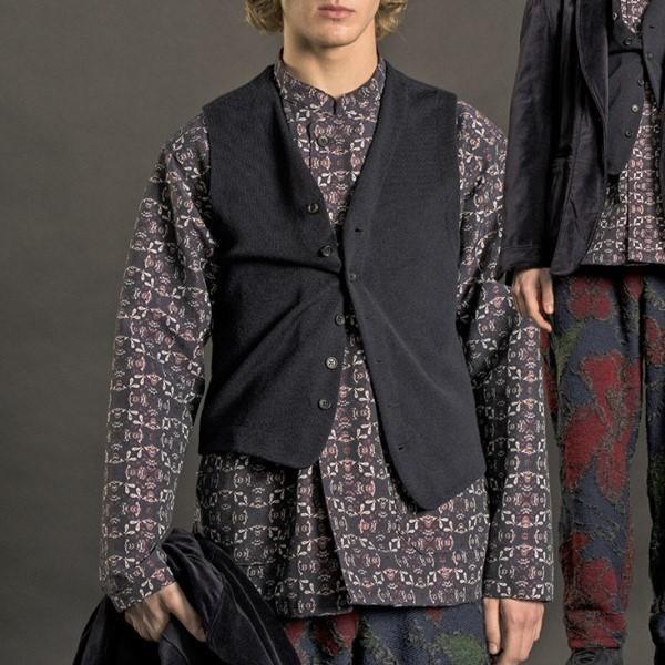 XLサイズ！ENGINEEREDGARMENTS 総柄刺繍デイトンシャツ Engineered Garments - XLサイズ！ENGINEEREDGARMENTS 総柄刺繍