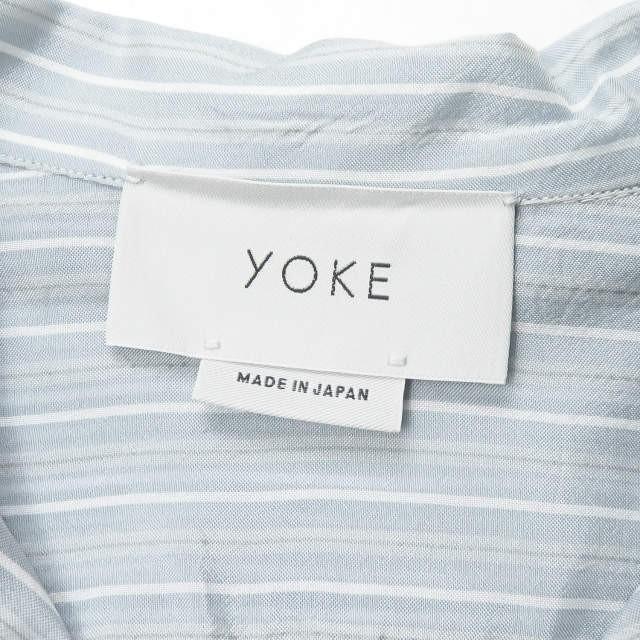 ヨーク YOKE 20SS 日本製 OVER SIZE STRIPE SHIRTS オーバー ヨーク YOKE 20SS 日本製 OVER SIZE STRIPE SHIRTS オーバー