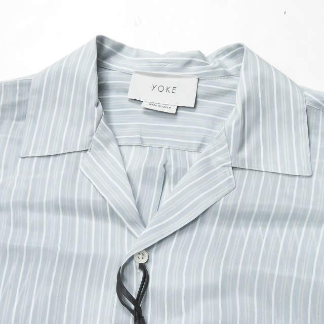 ヨーク YOKE 20SS 日本製 OVER SIZE STRIPE SHIRTS オーバー ヨーク YOKE 20SS 日本製 OVER SIZE STRIPE SHIRTS オーバー