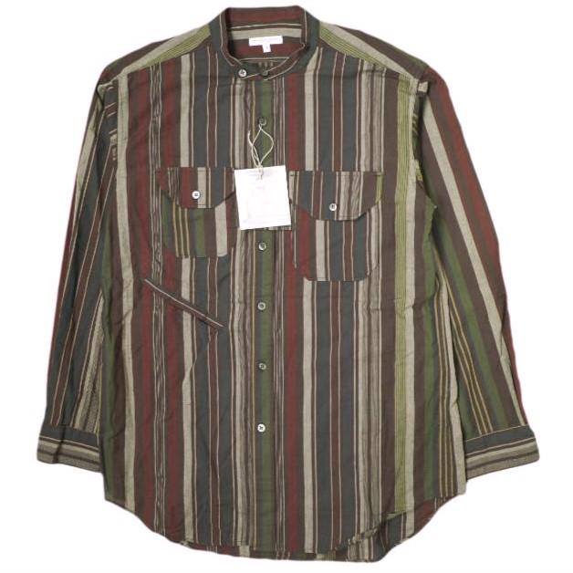 ENGINEERED GARMENTS ストライプシャツ Mサイズ Engineered Garments（ストライプ ・ シャツ）のフリマアイテム一覧