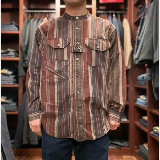 4*c様 engineered garments ストライプシャツ！！ ENGINEERED GARMENTS ストライプシャツ XL