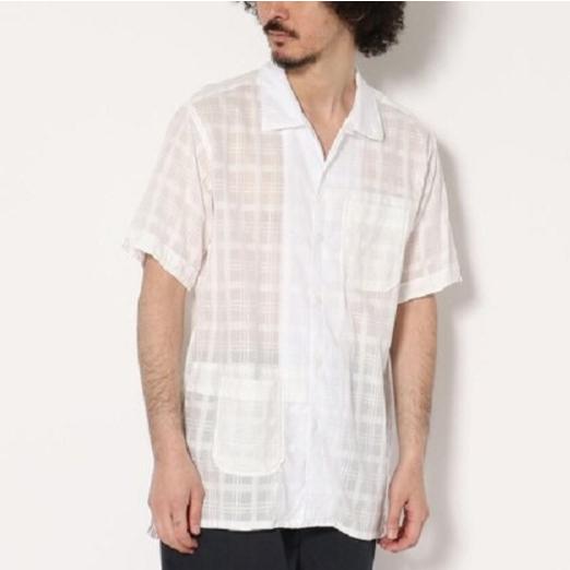 新品 Engineered Garments エンジニアードガーメンツ Camp Shirt ? Window Pane Cotton ...