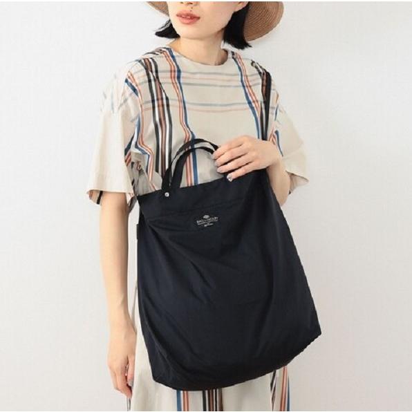 BAG'n'NOUN x BEAMS BOY バッグンナウン ビームスボーイ 別注 日本製 NYLON PACK MAT 2WAY ナイロンショルダーバッグ BLACK g19448 |  | 02
