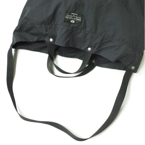 BAG'n'NOUN x BEAMS BOY バッグンナウン ビームスボーイ 別注 日本製 NYLON PACK MAT 2WAY ナイロンショルダーバッグ BLACK g19448 |  | 04