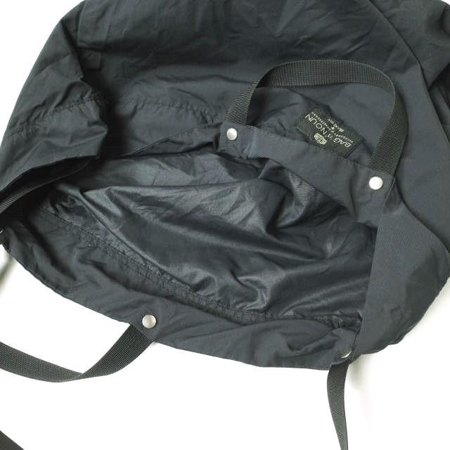 BAG'n'NOUN x BEAMS BOY バッグンナウン ビームスボーイ 別注 日本製 NYLON PACK MAT 2WAY ナイロンショルダーバッグ BLACK g19448 |  | 05