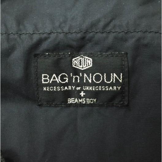BAG'n'NOUN x BEAMS BOY バッグンナウン ビームスボーイ 別注 日本製 NYLON PACK MAT 2WAY ナイロンショルダーバッグ BLACK g19448 |  | 07