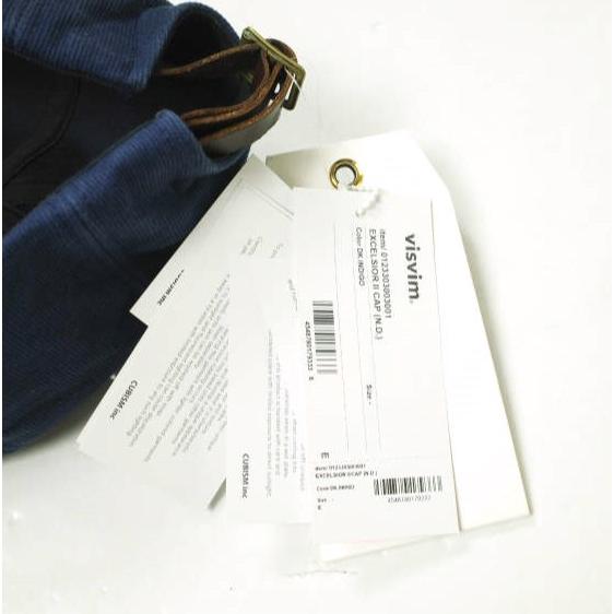 visvim x Ron Herman ビズビム ロンハーマン 23SS 別注 日本製 EXCELSIOR II CAP (N.D.) 藍染め 6パネルキャップ 0123303003001 DK.INDIGO |  | 02