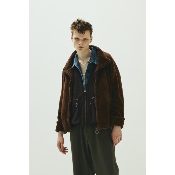 新品 bukht ブフト 19AW STAND NECK BOA BLOUSON ORGANIC COTTON 新品 bukht ブフト 19AW STAND NECK BOA BLOUSON ORGANIC COTTON