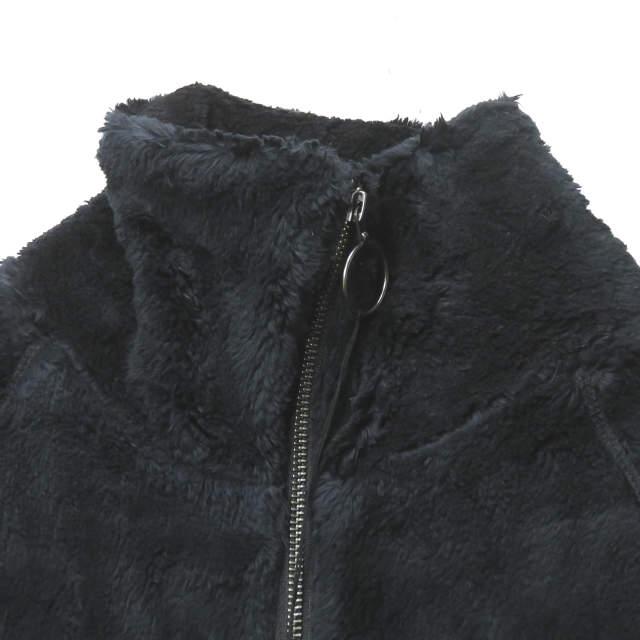 新品 bukht ブフト 19AW STAND NECK BOA BLOUSON ORGANIC COTTON 