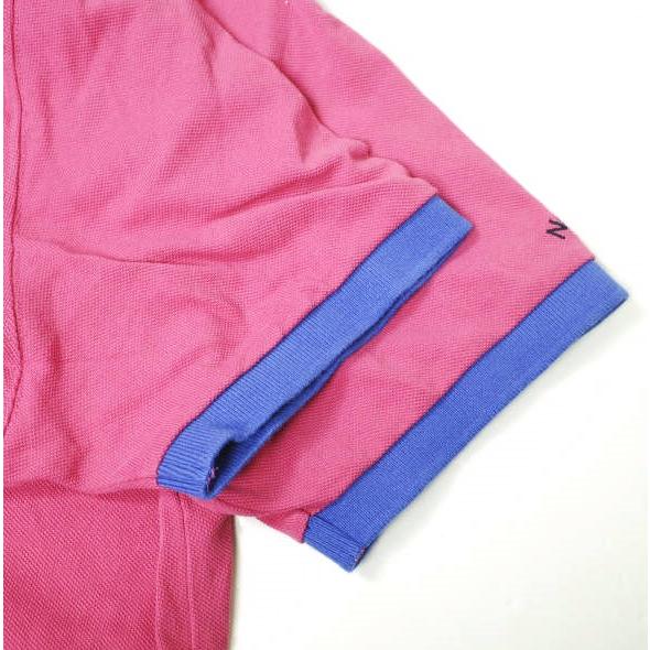 NOAH NYC ノア ニューヨーク 24SS Contrast Collar Pique Poloshirt コントラストカラーピケポロシャツ XL PINK 半袖 鹿の子 g19463 |  | 05