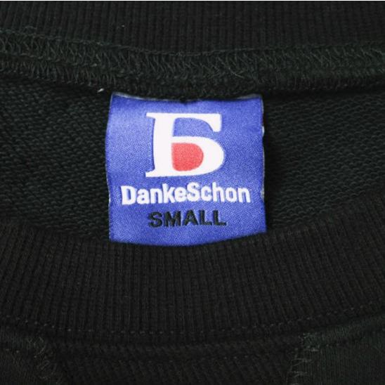 新品 Danke Schon ダンケシェーン ダメージ加工 Vガゼットクルーネックスウェット S ブラック トレーナー 裏毛 トップス g19485 |  | 02