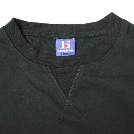 新品 Danke Schon ダンケシェーン ダメージ加工 Vガゼットクルーネックスウェット S ブラック トレーナー 裏毛 トップス g19485 |  | 03