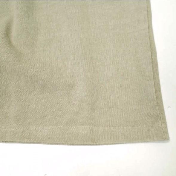 新品 Danke Schon ダンケシェーン WEB＆DEPOT限定 活性染ロゴ S/S Tee バックプリント ダメージ加工オーバーサイズポケットTシャツ L BEIGE |  | 06