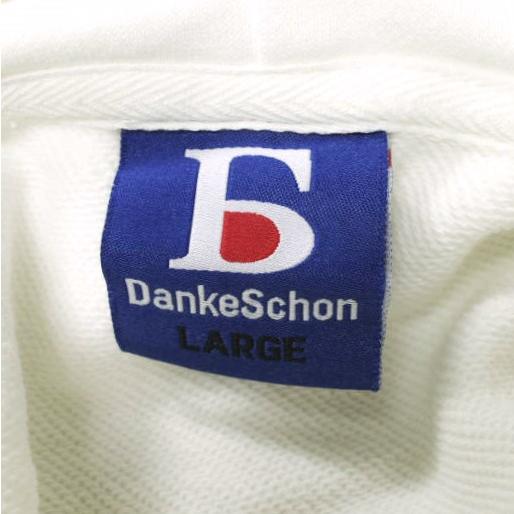 新品 Danke Schon ダンケシェーン 24SS ロゴ刺繍 スウェットプルオーバーパーカー UNS24037 L WHITE オーバーサイズ トップス g19523 |  | 05